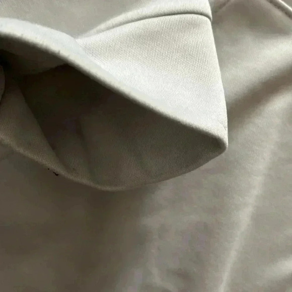 [M]Adidas Gray White  Big Front Logo Light Hoodie - Picture 3 of 7
